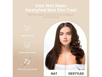 Stylila® 8-in-1 Airstyler - Multistyler - 110.000 RPM motor, Witgoed en Apparatuur, Verzenden, Nieuw