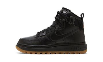Nike Air Force 1 High Utility 2.0 Black Gum Orange (Womens), Nieuw