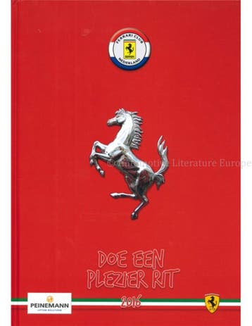 FERRARI CLUB NEDERLAND: DOE EEN PLEZIER RIT 2016, Nieuw, Ferrari, Author