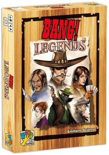 Bang! - Legends | dV Giochi - Kaartspellen, Hobby en Vrije tijd, Gezelschapsspellen | Kaartspellen, Verzenden, Nieuw