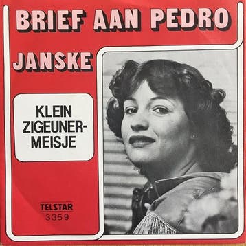vinyl single 7 inch - Janske - Brief Aan Pedro, Verzenden, Zo goed als nieuw, 7 inch, Pop