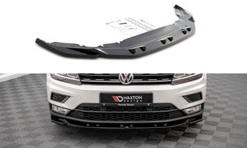 Voorspoiler Volkswagen Tiguan MK2 Maxton Glans Zwart, Ophalen of Verzenden, Nieuw