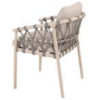 Piacenza dining tuinstoel latte Taste 4SO, Tuin en Terras, Tuinstoelen, Ophalen of Verzenden, Nieuw