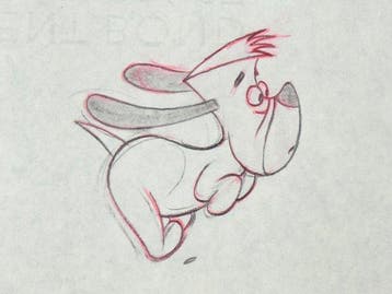 Dixieland Droopy (1954) - 1 Originele animatietekening van, Cd's en Dvd's, Nieuw in verpakking
