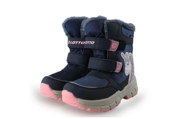 Lotto Snowboots Meisjes in maat 30 Blauw, Verzenden, Jongen of Meisje, Schoenen, Zo goed als nieuw