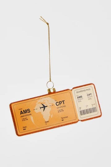 Yup in de boom Boardingpass Amsterdam - Kaapstad, Ophalen of Verzenden, Nieuw