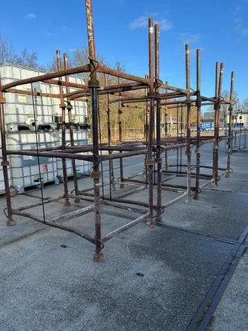 Bouwpallet, stapelpallet, Stapelbaar, Bouwpallets, partij, Ophalen, Gebruikt, 100 cm of meer, 60 cm of meer