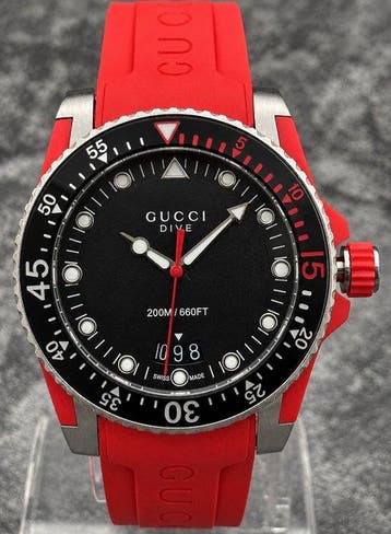 Gucci - Dive - Zonder minimumprijs - YA136309 - Heren -, Nieuw