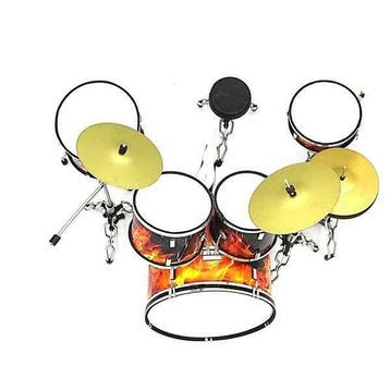 Miniatuur decoratief real flames drumstel, Ophalen of Verzenden, Nieuw, Overige typen