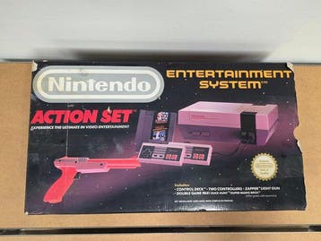 Nintendo - Nes - 8-Bit Super Rare - 1985 - Big Box Action, Spelcomputers en Games, Nieuw