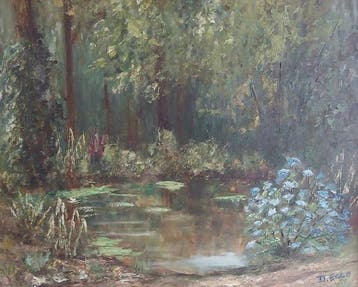 Europese school (XX) - Woodland pond