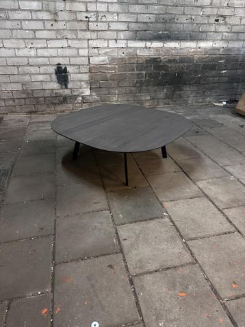 Cartel Living Bagutta - Salontafel 90 Cm, 50 tot 100 cm, Eikenhout, Zo goed als nieuw, Modern