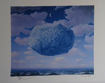 René Magritte (1898-1967) - La Flèche de Zénon