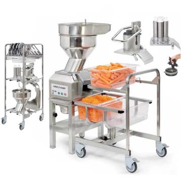 Groentesnijder | Automatische Invoer | 600kg/u | 1.5kW, Verzenden, Nieuw in verpakking