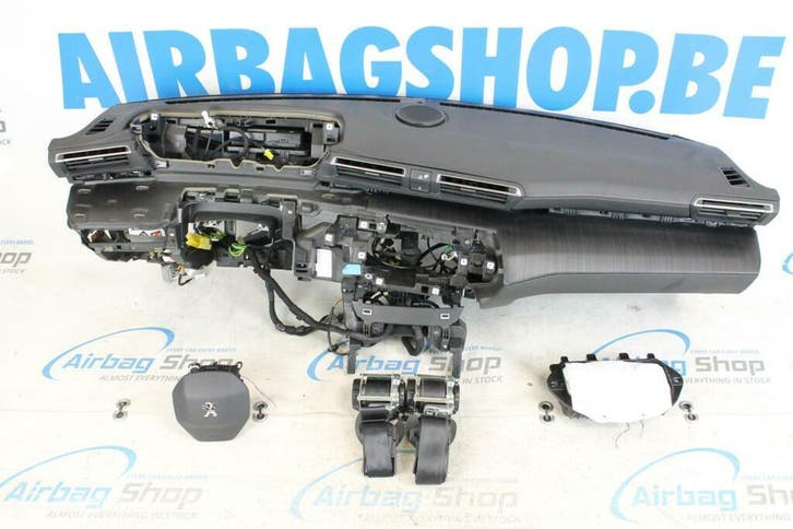 Airbag set Dashboard speaker Orangje stiksel Peugeot 508, Auto-onderdelen, Dashboard en Schakelaars, Gebruikt, Peugeot