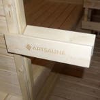 Vierkante Barrelsauna Nolvik - Incl. Toebehoren - 180x185 x1, Verzenden, Nieuw