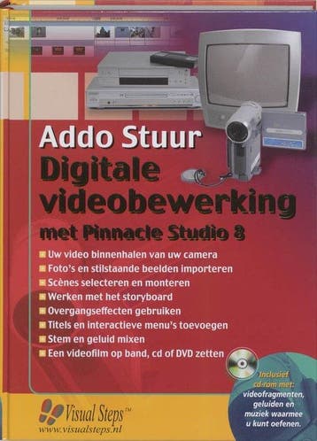 Digitale Videobewerking Pinnacle Studio8 - Stuur, Boeken, Verzenden, Zo goed als nieuw