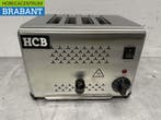 RVS Toaster Broodrooster 4 sneden 230V Horeca, Ophalen of Verzenden, Nieuw in verpakking