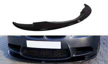 Voorspoiler BMW M3 E92 / E93 (Preface Model) Glanzend Zwart, Ophalen of Verzenden, Nieuw