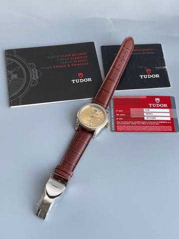 Tudor - Glamour Date+Day 56003 - Zonder minimumprijs - Heren