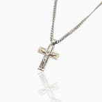 Zonder minimumprijs - Halsketting - 18 karaat Zilver, Geel, Sieraden, Tassen en Uiterlijk, Kettingen, Nieuw