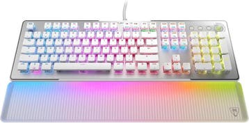 Mechanisch Gaming Toetsenbord | RGB Wit | Laatste Stuk!, Computers en Software, Ophalen of Verzenden, Zo goed als nieuw, Qwerty