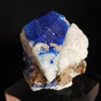 112 g Royal Blue Lazurit – Dual-Crystal pronkstuk op, Verzamelen