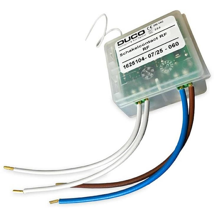 Duco Schakelcontact RF/230V - 0000-4174, Doe-het-zelf en Verbouw, Ventilatie en Afzuiging, Nieuw, Ophalen of Verzenden