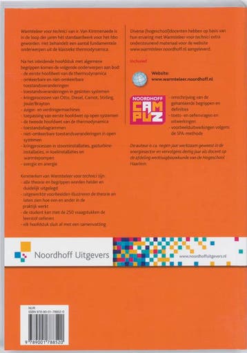 Warmteleer voor technici / Vast Boek 9789001788520, Verzenden, Gelezen, A.J.M. van Kimmenaede
