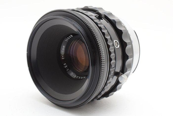 Bronica Zenza Nikkor-Q 3.5/105mm | Leaf Shutter Telelens, Audio, Tv en Foto, Fotocamera's Analoog