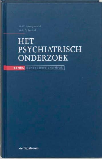 Het psychiatrisch onderzoek - W.J. Schudel 9789058980489, Verzenden, Zo goed als nieuw, W.J. Schudel