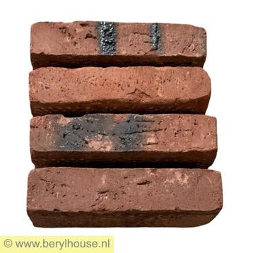 € 0,49 p/st Gevelstenen Metselstenen WF rood getrommeld, Doe-het-zelf en Verbouw, Metselstenen, Verzenden, Nieuw, Bakstenen