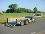 Veldhuizen dieplader BE oplegger, Ophalen, Gebruikt