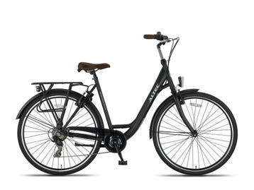Altec Metro Damesfiets 28 inch - Mat Zwart, Verzenden, Nieuw, Overige merken, Versnellingen