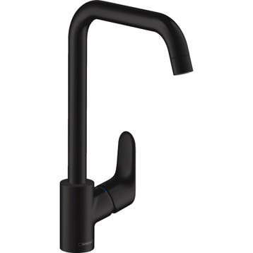 Hans Grohe Focus keukenmengkraan zwart, Ophalen of Verzenden, Nieuw