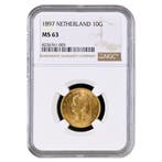 10 Gulden 1897 Wilhelmina, Postzegels en Munten, Munten | Nederland, Verzenden