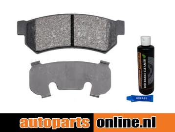 Remblokken set Chevrolet Nubira achterzijde, Verzenden, Nieuw, Chevrolet