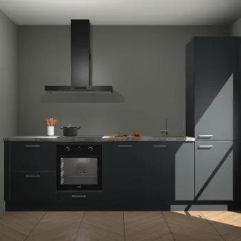 Onyxgrijze keuken Praag 21804, Verzenden, Nieuw