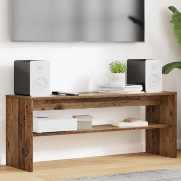 vidaXL TV-kast 100 x 30 x 40 cm Oudhout Bewerkt hout, Minder dan 50 cm, Verzenden, Nieuw, Minder dan 100 cm