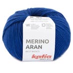 Katia Merino Aran - 99 koningsblauw - Merinogaren, Ophalen of Verzenden, Nieuw