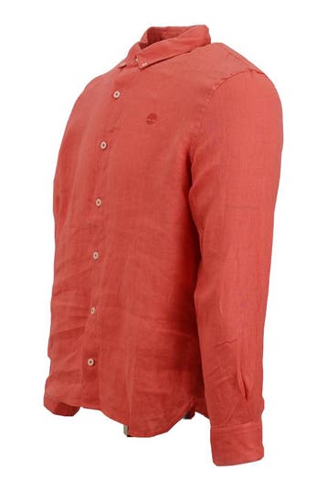 Timberland Overhemd in maat M Roze, Verzenden, Gedragen, Overige kleuren, Timberland