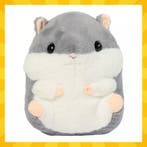 Kruzzel Pluche hamsterkussen met uitneembare fleece deken..., Ophalen of Verzenden, Nieuw