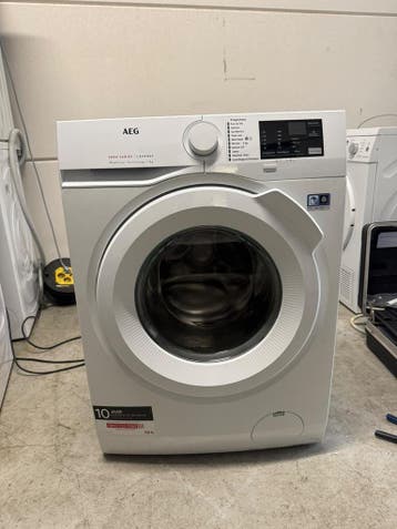 AEG ProSense wasmachine 7 kg 1400 toeren – 3 mnd garantie, Refurbished, Voorlader, 1200 tot 1600 toeren, 6 tot 8 kg