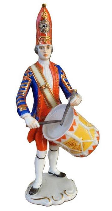Rosenthal - Gustav Oppel - Figuur - Rosenthal - Trommler,