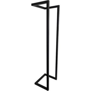 REA Handdoekrek - Staal - 95 x 25 x 20,5 cm - Mat Zwart, Ophalen of Verzenden, Nieuw
