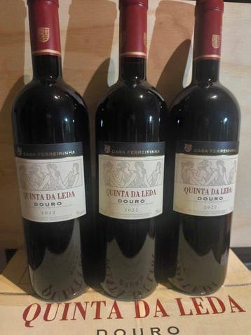 2022 Casa Ferreirinha, Quinta da Leda - Douro - 3 Flessen, Nieuw