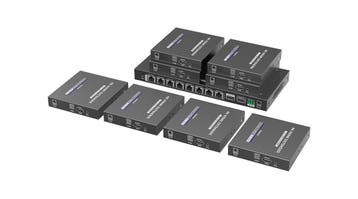4K HDMI 8 poort extender + splitter over UTP  - Huismerk, Ophalen of Verzenden, Nieuw