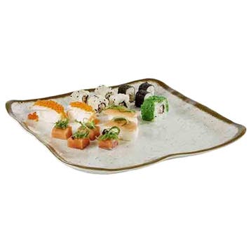 GGM Gastro | (6 stuks) STONE ART - bord - melamine - |, Verzenden, Nieuw, Bord(en)