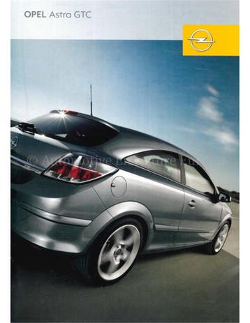 2006 OPEL ASTRA GTC BROCHURE NEDERLANDS, Nieuw, Opel, Author
