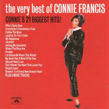cd - Connie Francis - The Very Best Of Connie Francis (Co..., Verzenden, Zo goed als nieuw